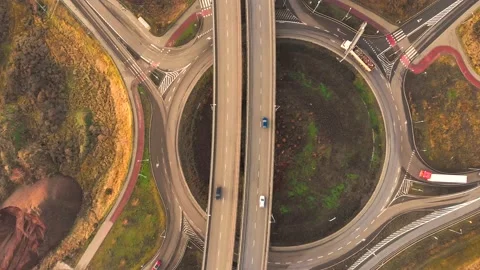 Rondo top down Stock Footage 145544929