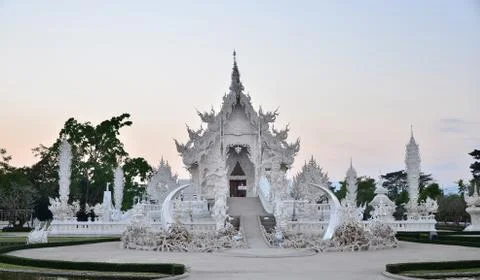 Rongkhun temple Stock Photos