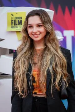 Ron's Gone Wrong World Premiere - BFI London Film Festival 2021, United Kingdom  Stock Photos