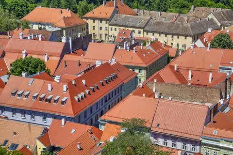 Roof background Stock Photos