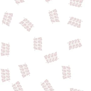 Roof building material glyph vector seamless pattern Stock Illustration