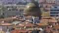 Roof building view in Nice, traditional French architecture, summer cityscape HD Footage