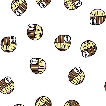 Roof deck vector seamless pattern イラスト素材