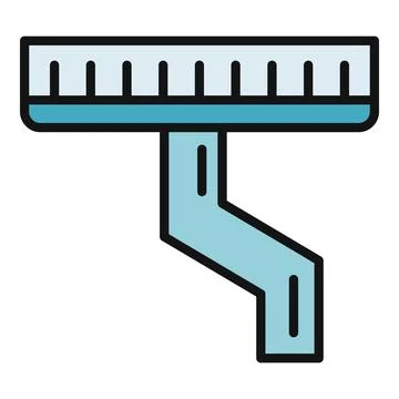 Roof gutter downspout draining rainwater system icon Stock Illustration