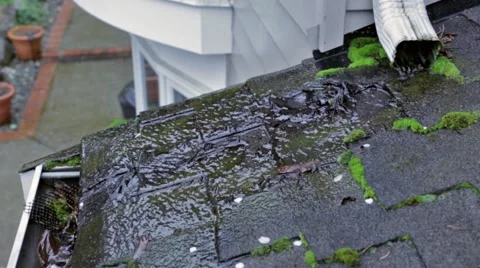 Roof Pipe Drain Medium Video stock 47973796