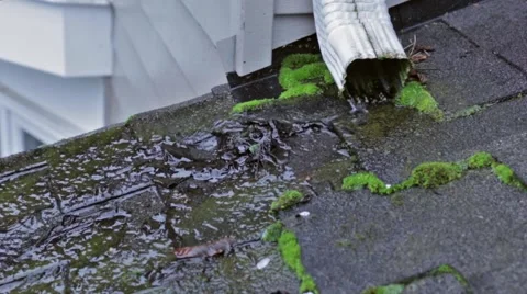 Roof Pipe Drain Pan Video stock 47973633