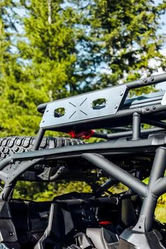Roof rack on a utv Stock Photos