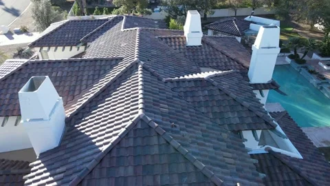 Roof Replacement  Stock Footage 196763116