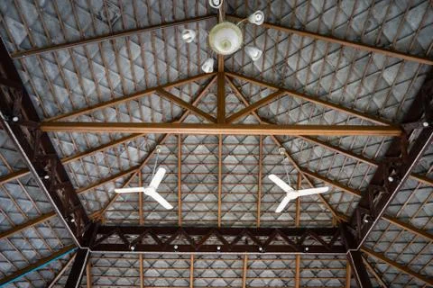 Roof structure 스톡 사진