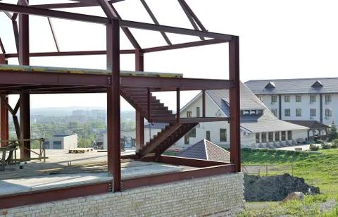 Roof structure,construct ion Stock Photos