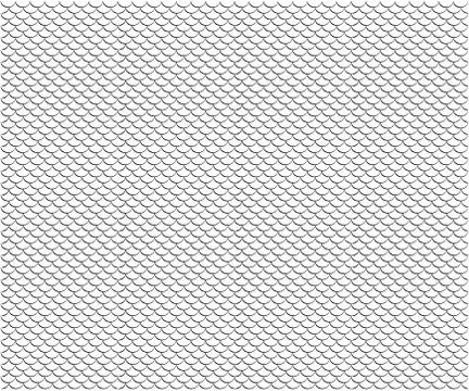 Roof tiles on the background. Texture. Vector Stock Illustration