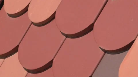 Roof tiles Stock Footage 45665318