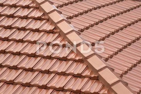 Roof tiles Stock Photos
