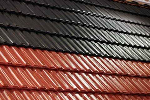 Roof tiles Stock Photos
