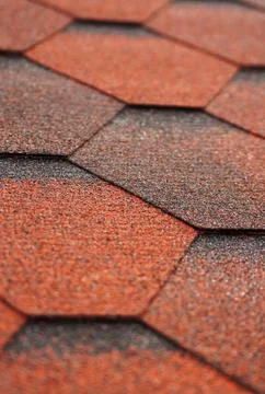 Roof tiling texture Stock Photos