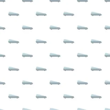 Roof top cargo box pattern seamless background イラスト素材