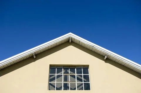Roof of warehouse Stock Photos