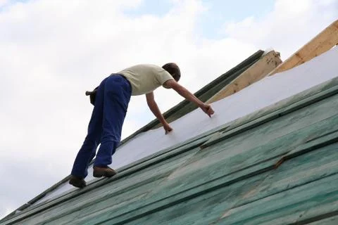 Roofer Stock Photos