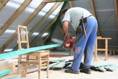 Roofer Stock Photos