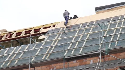 Roofers Vídeos de archivo 8524335