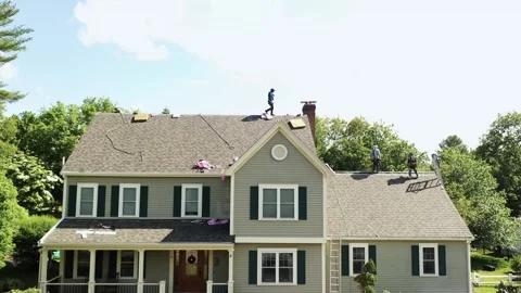 Roofers Shingling 9 Vidéo 281656907