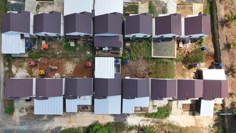Roofing Background to Enhance the Aesthetic Value of the Building Видео 345381425