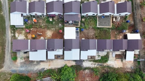 Roofing Background to Enhance the Aesthetic Value of the Building Stock Footage 345381618