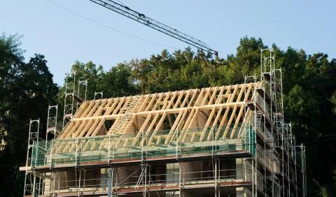 Roofing ceremony Stock Photos
