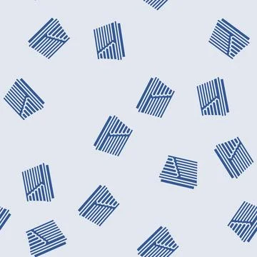 Roofing energy efficient glyph seamless pattern Illustrazione stock