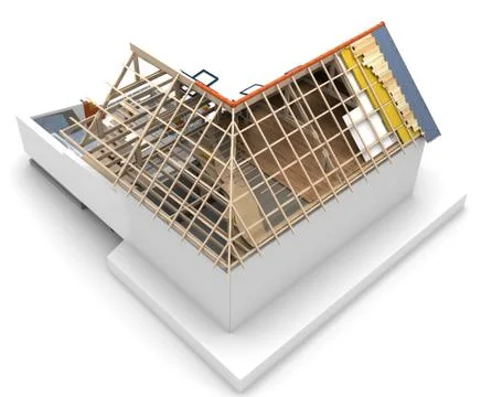 Roofing Stock Illustration