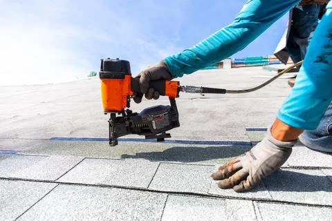 Roofing industry Stock Photos