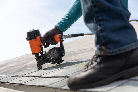 Roofing industry Stock Photos