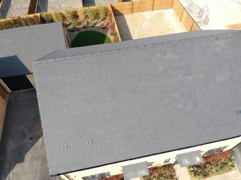 Roofing survey Stock Photos
