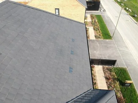 Roofing survey Stock Photos