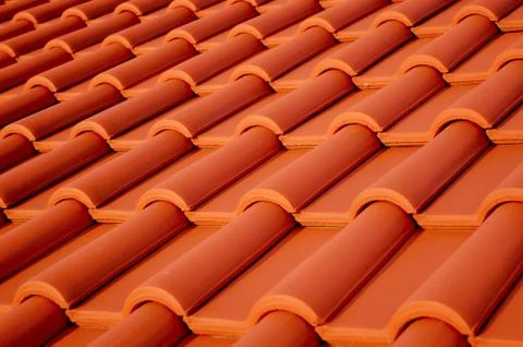 Roofing tiles Stock Photos