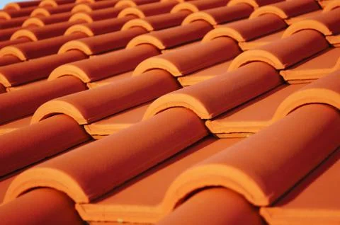 Roofing tiles Stock Photos