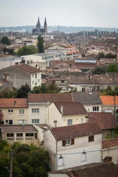 Roofs of Bordeaux Stock Photos