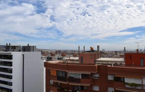 Roofs of buildings Stock Photos
