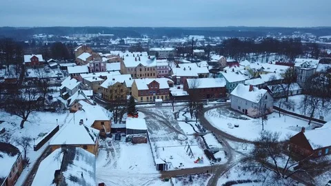 Roofs in city Stock Footage 104400847