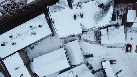 Roofs in city Stock Footage 104401154