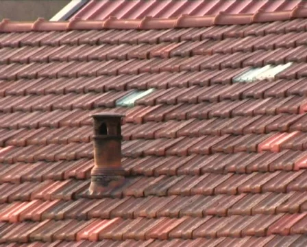  roofs Stock Footage 560366