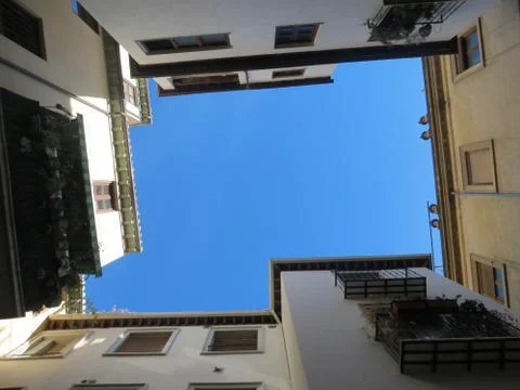Roofs in granada Stock Photos