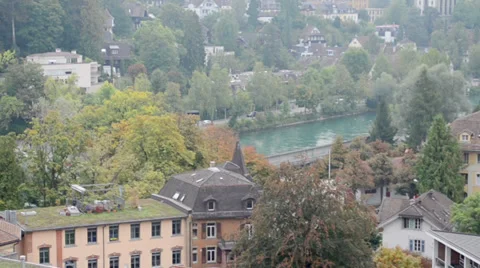 Roofs of Houses Stock Footage 32190278
