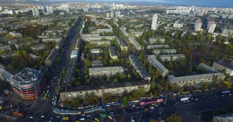 Roofs of houses Stock Footage 71411520
