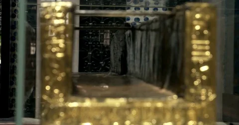 Roofs of the Kaaba (Detail) Stock Footage 75734111