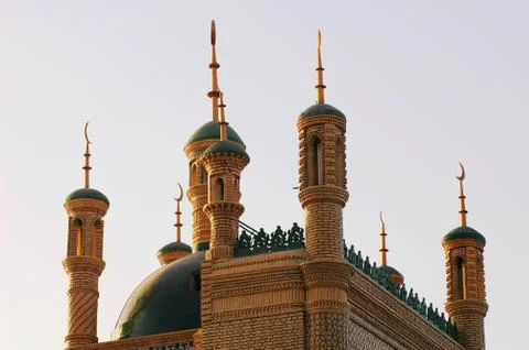 Roofs of a mosque Stock-Fotos
