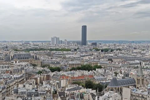 Roofs of Paris. Stock Photos