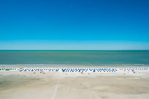Rooftop beach view Stock Photos