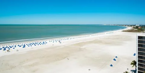 Rooftop beach view Stock Photos