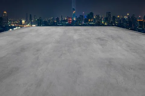 Rooftop of the building. Foto stock